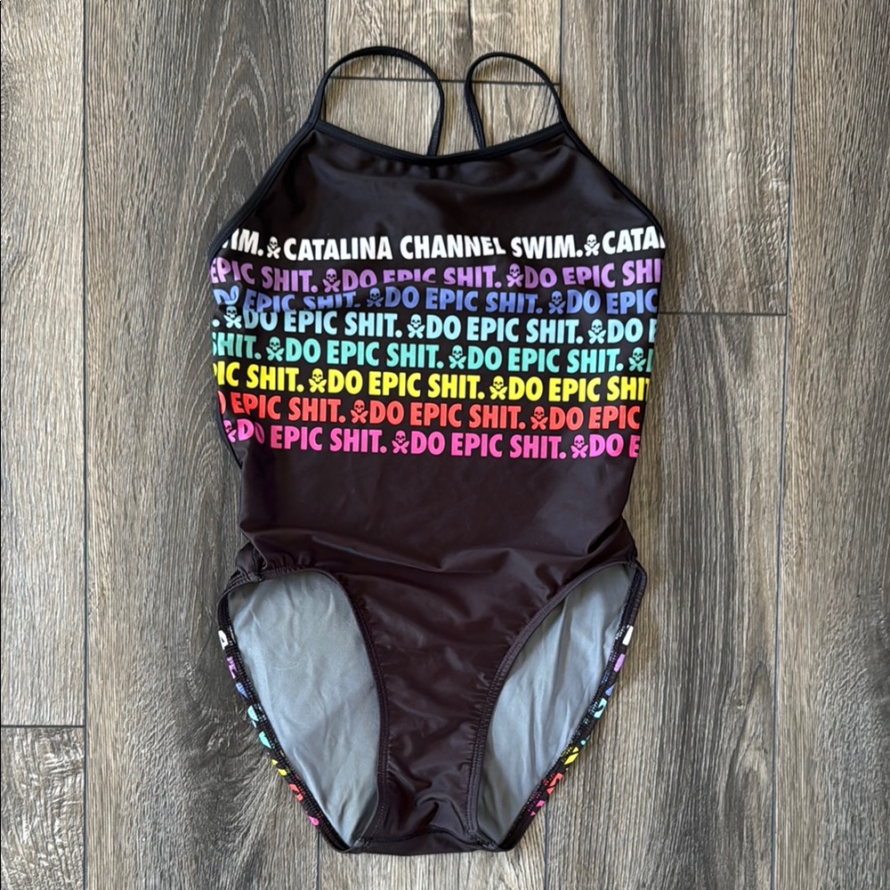 Betty Designs One Piece Swimwear with Graphic Design